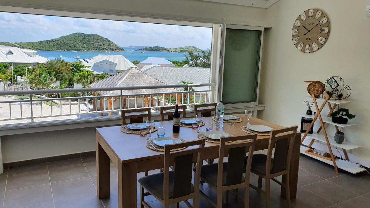 Pinel Superbe Appartement En Residence Vue Mer Cul de Sac Exterior photo